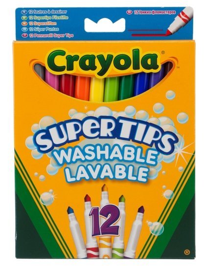 CRAYOLA 12 фломастеров