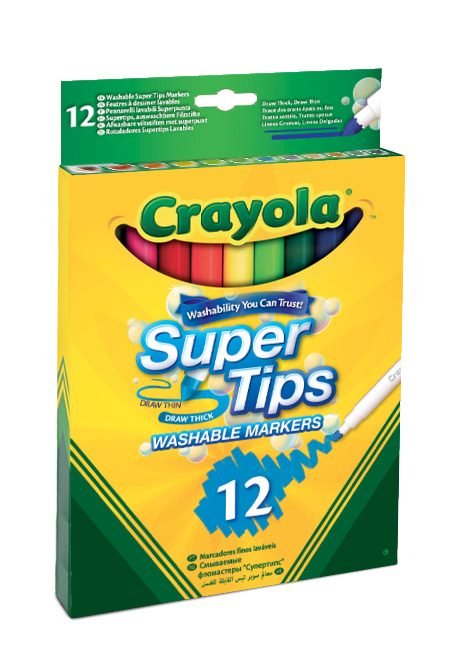 CRAYOLA 12 фломастеров