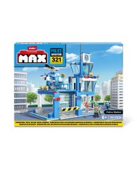 MAX CITY конструктор Полицейский участок, 321 частей