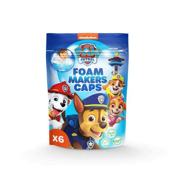 PAW PATROL Пена для ванны 6x16 г