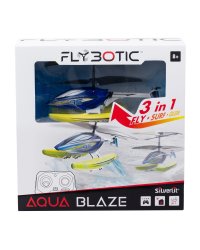 FLYBOTIC вертолёт на радтоуправлении Aqua Blaze, 22см