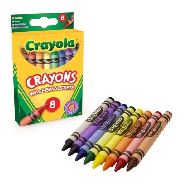 CRAYOLA Mелки, 8 шт.