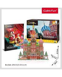 CUBICFUN 3D пазл NatGeo Собор Василия Блаженного