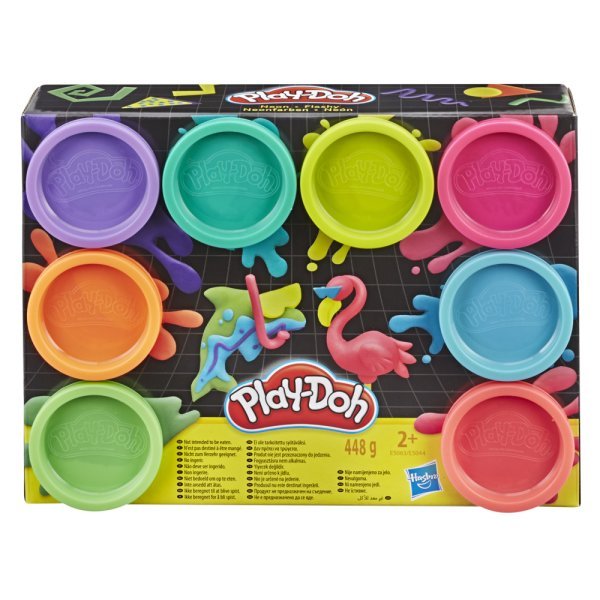 PLAY-DOH масса для лепки, 8 шт