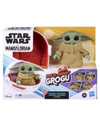 STAR WARS Интерактивная мягкая игрушка Wild Ridin´ Grogu, 12 cm