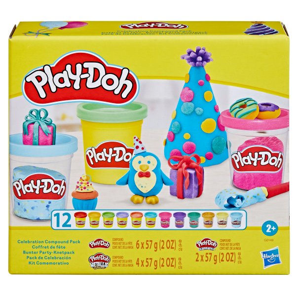 PLAY-DOH Праздничный набор, 12 шт