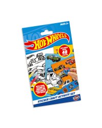 HOT WHEELS Набор для творчества с наклейками