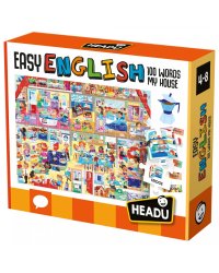 HEADU Развивающая игра Easy English 100 слов Мой дом