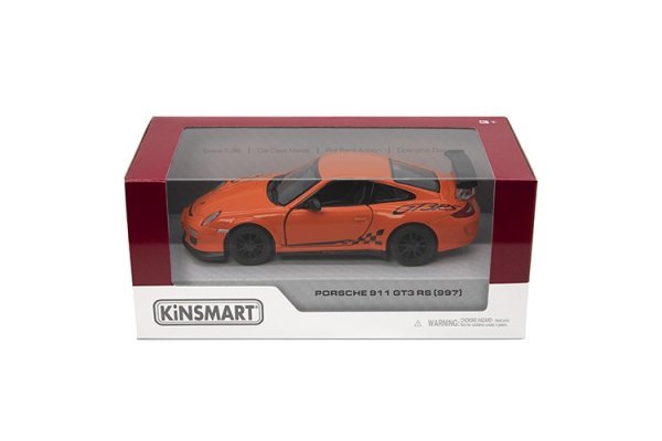 KINSMART 2010 Porsche 911 GST RS, 1:36