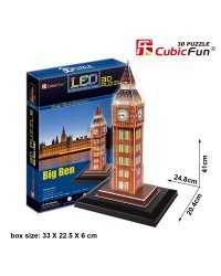 CUBICFUN 3D пазл Биг Бэн с LED